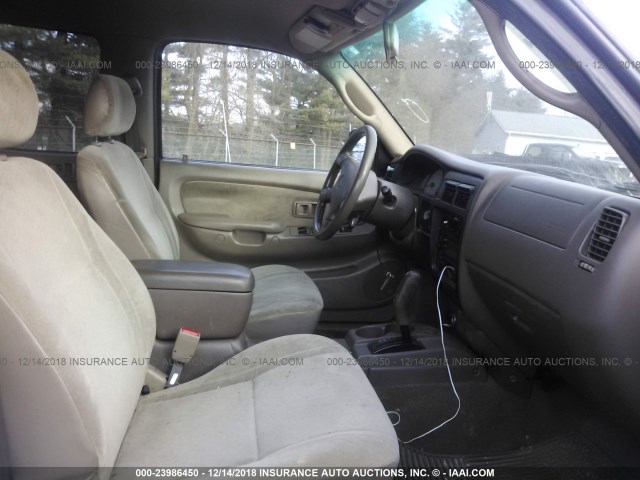 5TEGN92N33Z175666 - 2003 TOYOTA TACOMA DOUBLE CAB PRERUNNER RED photo 5