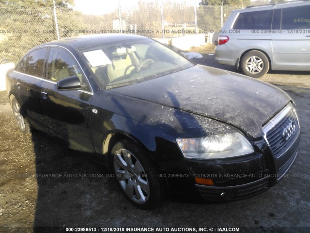 WAUDH74FX7N083917 - 2007 AUDI A6 3.2 QUATTRO BLACK photo 1