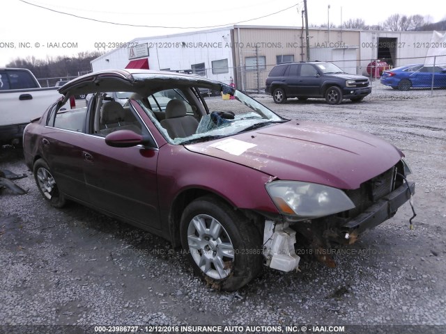 1N4AL11D95C160599 - 2005 NISSAN ALTIMA S/SL RED photo 1