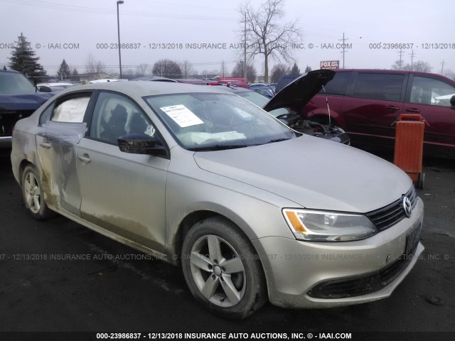 3VW3L7AJXEM330976 - 2014 VOLKSWAGEN JETTA TDI TAN photo 6