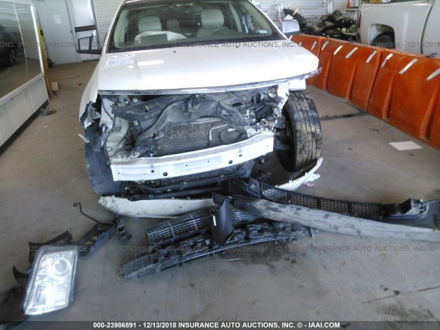 2LMDU68CX9BJ05177 - 2009 LINCOLN MKX WHITE photo 6