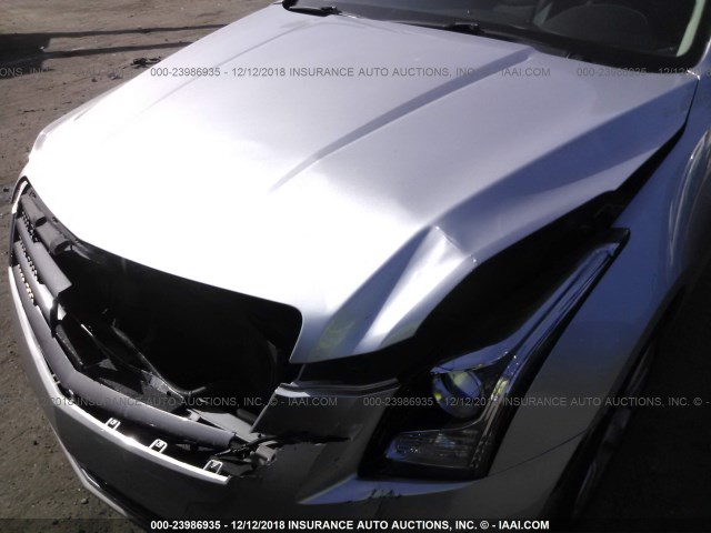 1G6AA5RA9D0152474 - 2013 CADILLAC ATS SILVER photo 6