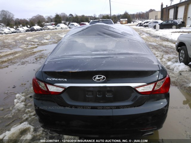 5NPEC4AC8CH493169 - 2012 HYUNDAI SONATA SE/LIMITED Dark Blue photo 6