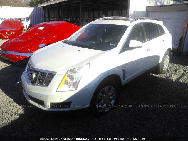 3GYFNAEY9BS541764 - 2011 CADILLAC SRX LUXURY COLLECTION WHITE photo 2