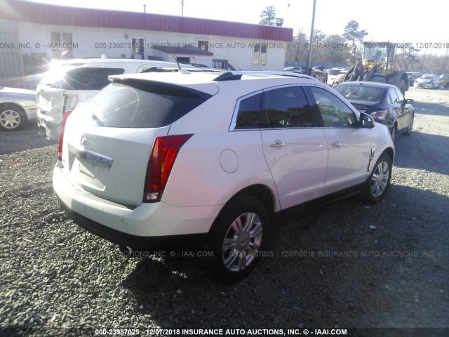 3GYFNAEY9BS541764 - 2011 CADILLAC SRX LUXURY COLLECTION WHITE photo 4