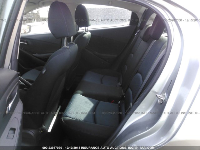 3MYDLBZV9GY119234 - 2016 TOYOTA SCION IA SILVER photo 8