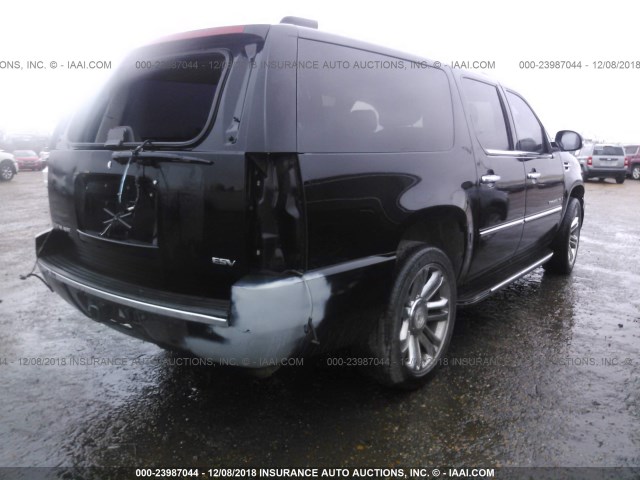 1GYFK66897R210276 - 2007 CADILLAC ESCALADE ESV BLACK photo 4