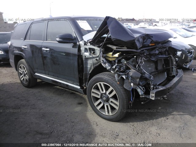 JTEBU5JR4G5296916 - 2016 TOYOTA 4RUNNER SR5 PREM/LTDL/TRAIL/TRD შავი ფოტო 1