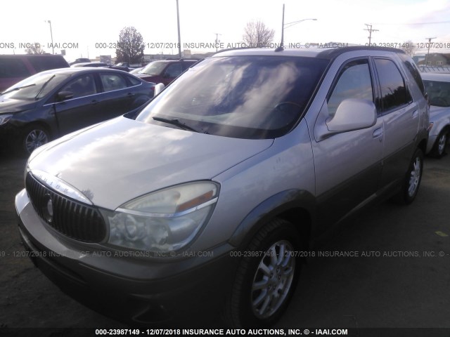 3G5DA03E55S542952 - 2005 BUICK RENDEZVOUS CX/CXL GRAY photo 2