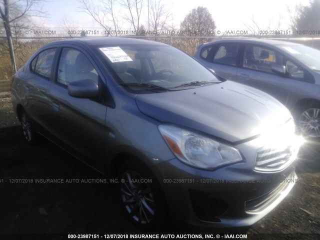 ML32F3FJ0JHF07465 - 2018 MITSUBISHI MIRAGE G4 ES Серый фото 1