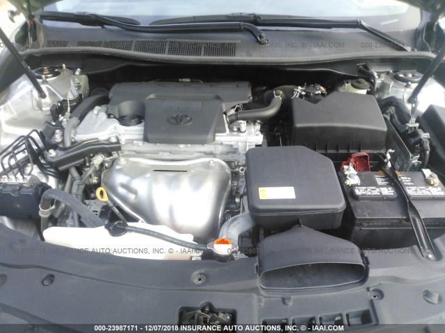 4T1BF1FK8GU599556 - 2016 TOYOTA CAMRY LE/XLE/SE/XSE SILVER photo 10
