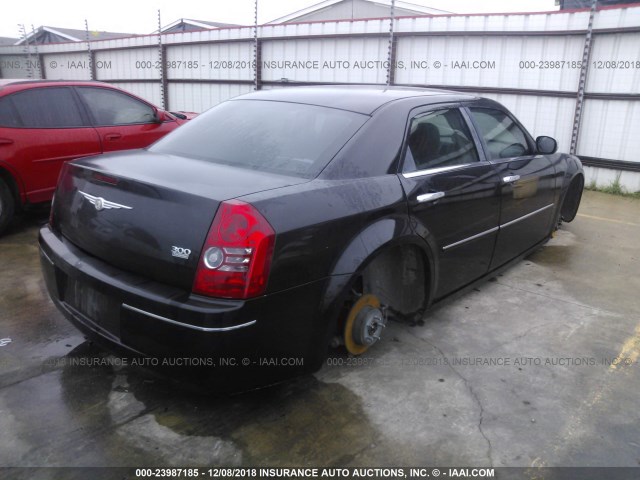 2C3CA4CD9AH173758 - 2010 CHRYSLER 300 TOURING BLACK photo 4