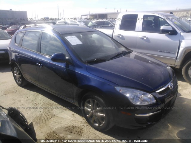 KMHDC8AE6CU138457 - 2012 HYUNDAI ELANTRA TOURING GLS/SE BLUE photo 1