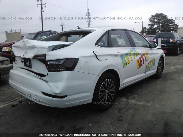 3VWC57BU9KM021790 - 2019 VOLKSWAGEN JETTA S/SE/R-LINE WHITE photo 4