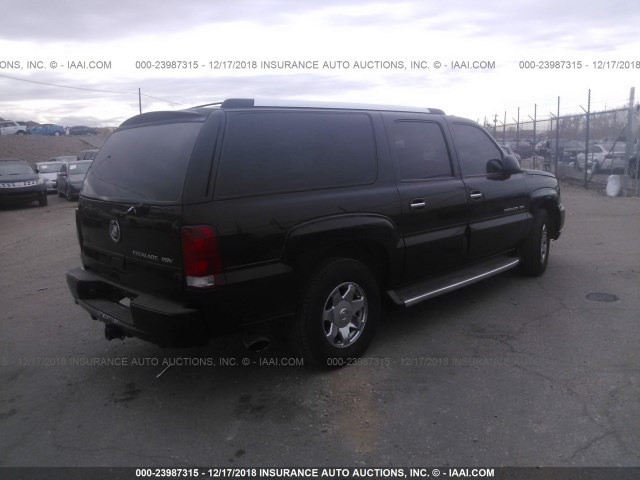 3GYFK66N94G216354 - 2004 CADILLAC ESCALADE BLACK photo 4