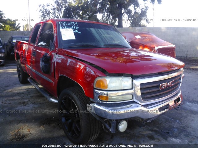 1GTEK19T73E207477 - 2003 GMC NEW SIERRA K1500 RED photo 1