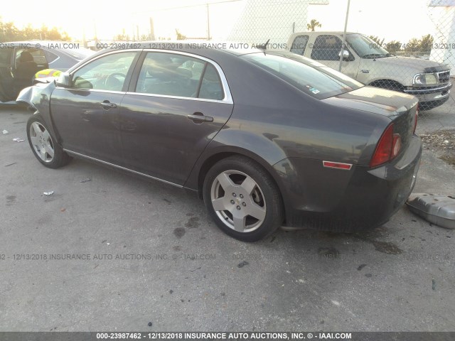 1G1ZD5E7XA4155284 - 2010 CHEVROLET MALIBU 2LT GRAY photo 3