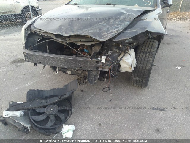 1G1ZD5E7XA4155284 - 2010 CHEVROLET MALIBU 2LT GRAY photo 6