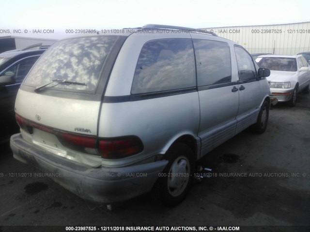 JT3AC22S4M0004388 - 1991 TOYOTA PREVIA LE GRAY photo 4