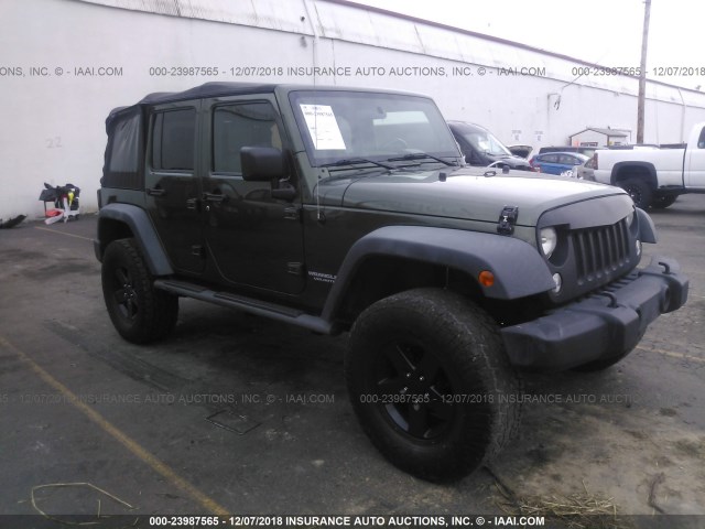 1J4GA69159L706722 - 2009 JEEP WRANGLER UNLIMITE RUBICON GRAY photo 1