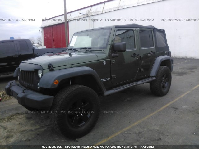 1J4GA69159L706722 - 2009 JEEP WRANGLER UNLIMITE RUBICON GRAY photo 2