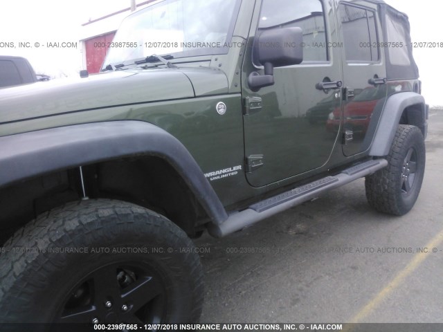 1J4GA69159L706722 - 2009 JEEP WRANGLER UNLIMITE RUBICON GRAY photo 6