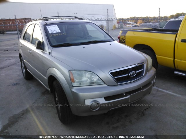 KNDJD733065642639 - 2006 KIA SORENTO EX/LX SILVER photo 6