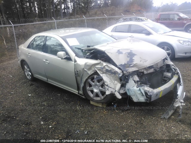 1G6DW677270142529 - 2007 CADILLAC STS TAN photo 1