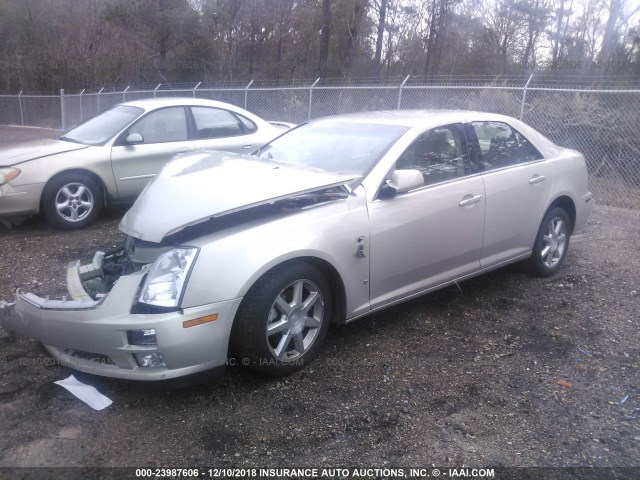 1G6DW677270142529 - 2007 CADILLAC STS TAN photo 2