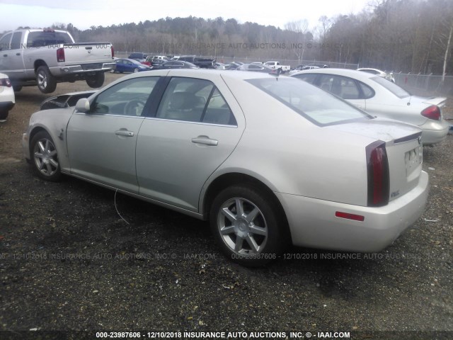 1G6DW677270142529 - 2007 CADILLAC STS TAN photo 3