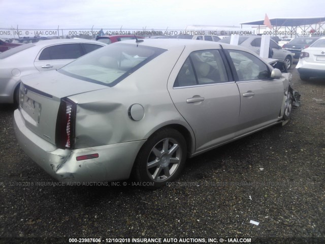 1G6DW677270142529 - 2007 CADILLAC STS TAN photo 4