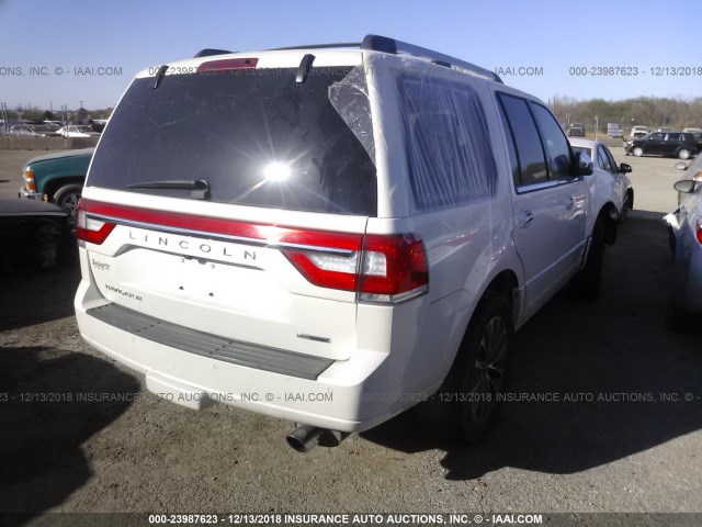 5LMJJ2HT8FEJ05238 - 2015 LINCOLN NAVIGATOR 白色 照片 4
