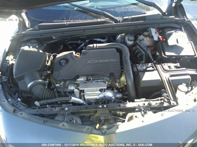 1G1ZB5STXHF114787 - 2017 CHEVROLET MALIBU LS GRAY photo 10