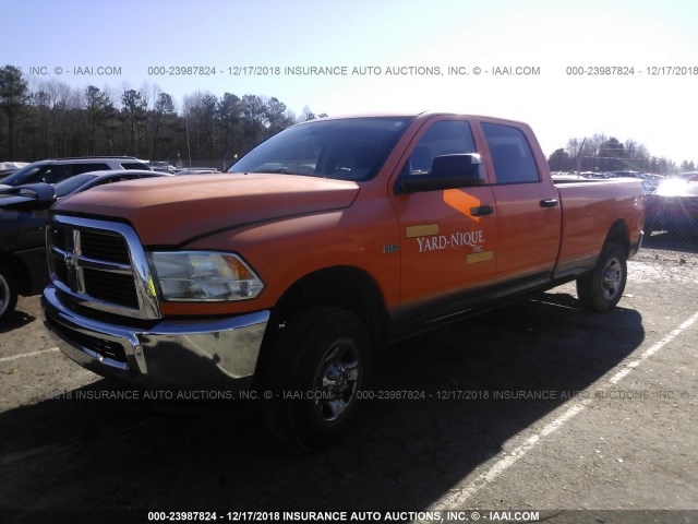 3C6TD5HT9CG336363 - 2012 DODGE RAM 2500 ST ORANGE photo 2