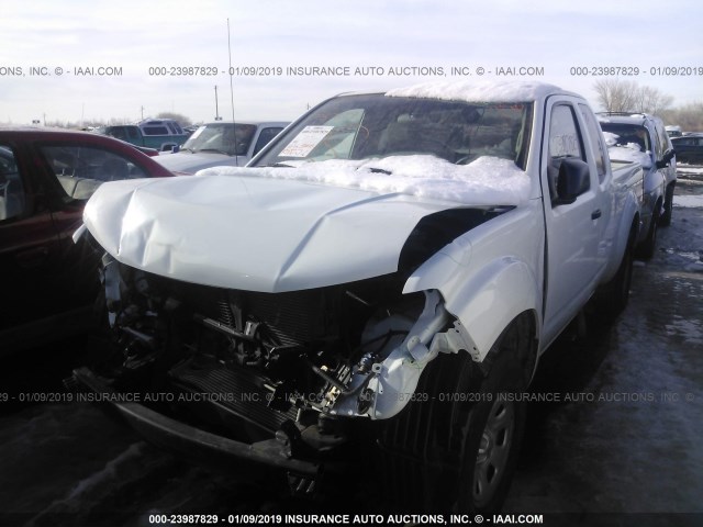 1N6BD0CT3GN772151 - 2016 NISSAN FRONTIER S/SV WHITE photo 2