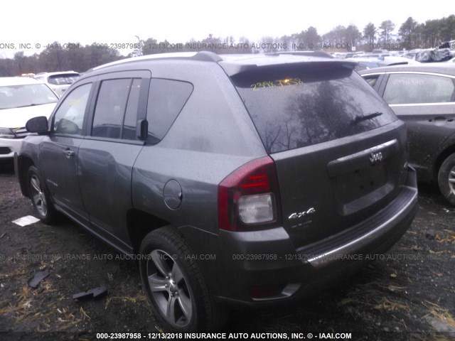 1C4NJDEB3GD775559 - 2016 JEEP COMPASS LATITUDE GRAY photo 3