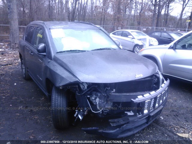 1C4NJDEB3GD775559 - 2016 JEEP COMPASS LATITUDE GRAY photo 6