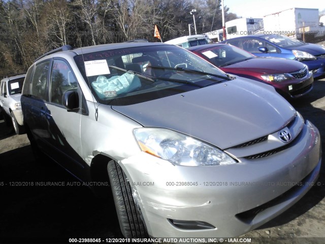 5TDZK23C88S216609 - 2008 TOYOTA SIENNA CE/LE SILVER photo 1