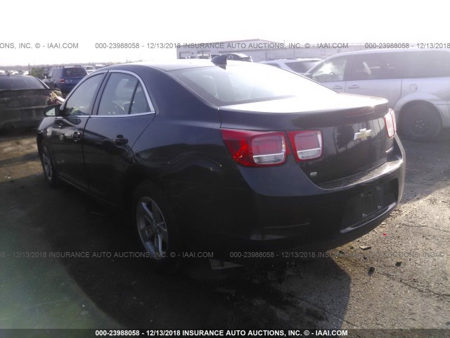 1G11C5SL9FF272500 - 2015 CHEVROLET MALIBU 1LT BLACK photo 3