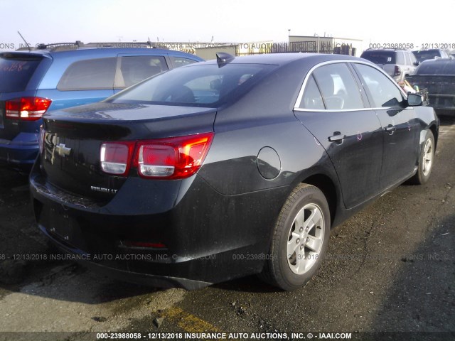 1G11C5SL9FF272500 - 2015 CHEVROLET MALIBU 1LT BLACK photo 4