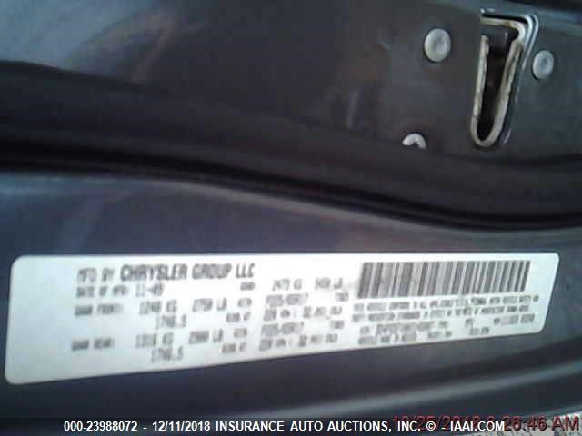 3D4PG5FV0AT145007 - 2010 DODGE JOURNEY SXT BLUE photo 8