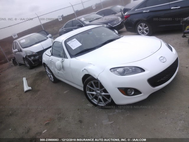 JM1NC2PF3C0225584 - 2012 MAZDA MX-5 MIATA WHITE photo 1