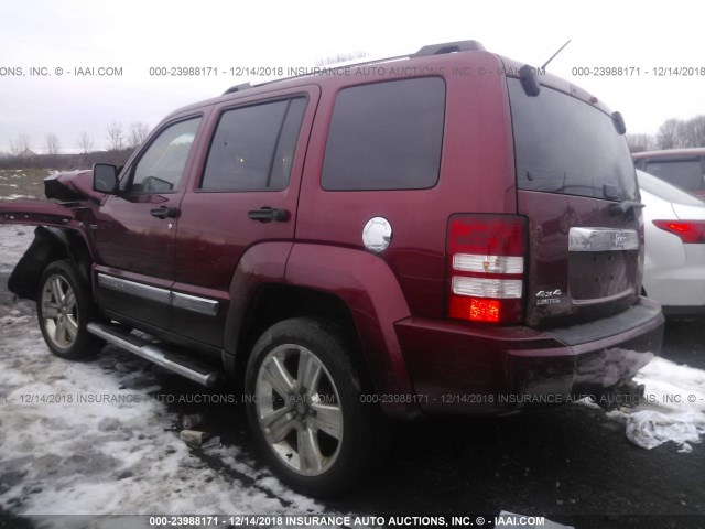 1C4PJMFK1CW124579 - 2012 JEEP LIBERTY JET RED photo 3