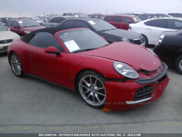 WP0CB2A94FS154806 - 2015 PORSCHE 911 CARRERA S/CARRERA 4S/GTS RED photo 1