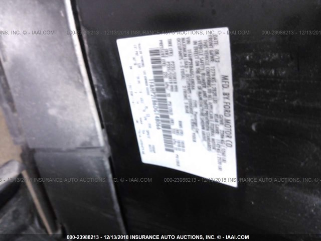 1FAHP2E86DG148066 - 2013 FORD TAURUS SEL BLACK photo 9