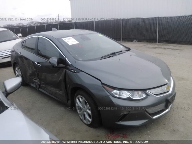 1G1RB6S57HU160239 - 2017 CHEVROLET VOLT PREMIER GRAY photo 1