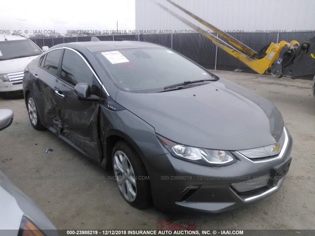 1G1RB6S57HU160239 - 2017 CHEVROLET VOLT PREMIER GRAY photo 6