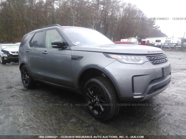 SALRR2RV5JA057483 - 2018 LAND ROVER DISCOVERY HSE GRAY photo 1