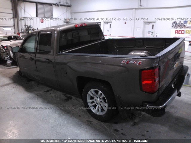 1GCVKREC7EZ116564 - 2014 CHEVROLET SILVERADO K1500 LT GRAY photo 3