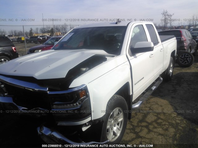 1GCVKREC7GZ414826 - 2016 CHEVROLET SILVERADO K1500 LT WHITE photo 2